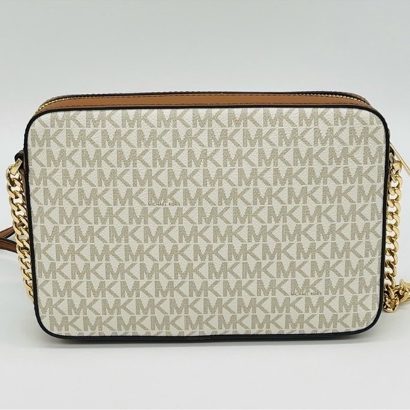 Michael Kors Large EW Crossbody Bag Vanilla - Picture 4 of 10